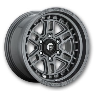 Fuel Wheels Nitro 17x9 Matte Gun Metal 6x139.7 +1mm 106.3mm