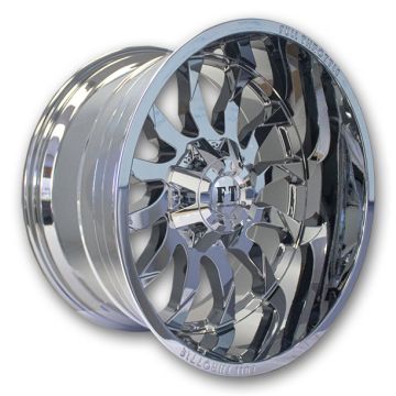 Full Throttle Wheels FT11 BLADE 20x10 Chrome 6x135/6x139.7 -24mm 108.1mm