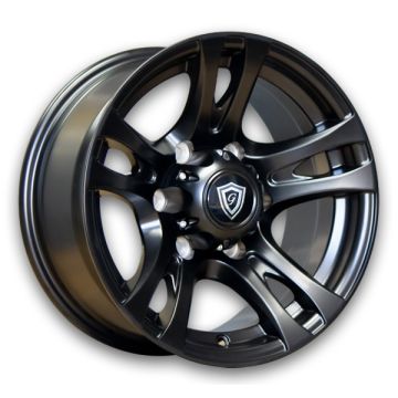 G Line Wheels G5010 16x8 Satin Black 5x139.7 +5mm 108.1mm