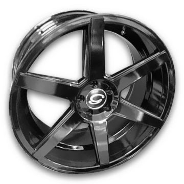 G Line Wheels G6012 20x8.5 Gloss Black 5x114.3 +38mm 74.1mm