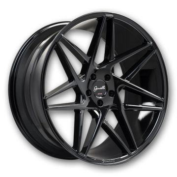 Gianelle Wheels Parma 26x10 Gloss Black 6x139.7 +15mm 78.1mm