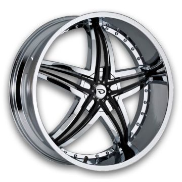 Gianna Wheels Blitz 20x8.5 Chrome 5x114.3/5x120 +35mm 73.1mm