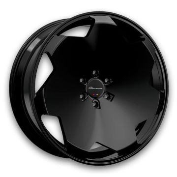 Giovanna Wheels Masiss 24x10 Gloss Black 5x120 +22mm 72.56mm