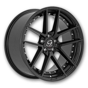 Gianelle Wheels Monaco 20x8.5 Black  20mm 66.6mm