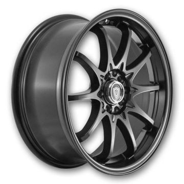 G Line Wheels G1018 18x8.5 Satin Black 5x110/5x114.3 +35mm 73.1mm