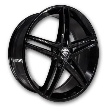 G Line Wheels G5179 22x8 Gloss Black 5x120 +35mm 74.1mm