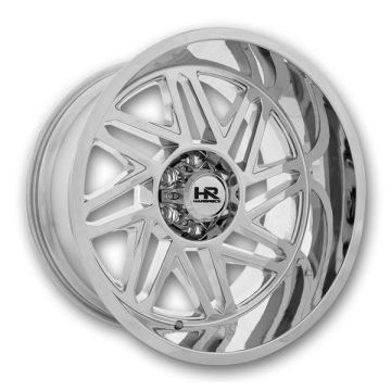 Hardrock Off-Road Wheels H501 Bones Xposed 20x10 Chrome 6x139.7 -19mm 108mm