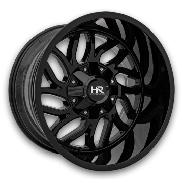 Hardrock Off-Road Wheels H707 Destroyer 20x12 Gloss Black 8x170 -51mm 125.2mm