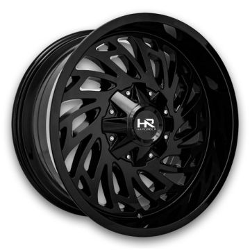 Hardrock Off-Road Wheels H710 Attack 20x10 Gloss Black 5x150/5x139.7 -19mm 110.3mm