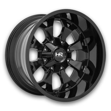 Hardrock Off-Road Wheels H711 Devastator 20x12 Gloss Black 6x135/6x139.7 -51mm 108mm