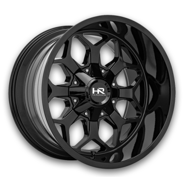 Hardrock Off-Road Wheels H712 Indestructible 20x12 Gloss Black 5x150/5x139.7 -51mm 110.3mm