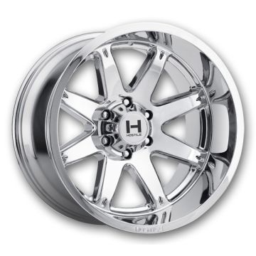 Hostile Wheels H109 Alpha 6lug 20x10 Armor Plated 6x135 -19mm 87mm