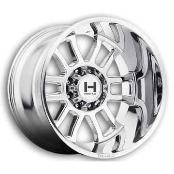 Hostile Wheels H107 Gauntlet 8lug 20x9 Armor Plated 8x170 0mm