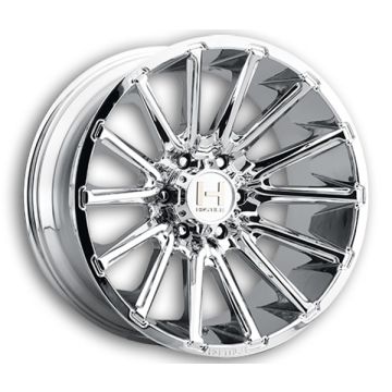 Hostile Wheels H123 Typhoon 6lug 22x12 Armor Plated 6x135 -44mm 87mm