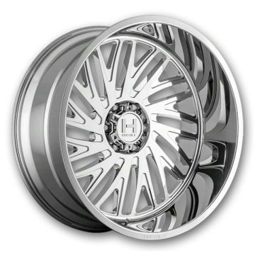 Hostile Wheels H131 Syclone 6lug 22x10 Armor Plated 6x139.7 -25mm 106.1mm
