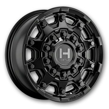 Hostile Wheels H134 Condor 6lug 18x9.5 Asphalt 6x135/6x139.7 -18mm 100.3mm
