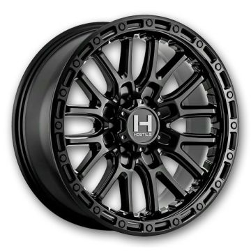 Hostile Wheels H135 Ridgecrest 6lug 20x9 Asphalt 6x135 +1mm 87mm