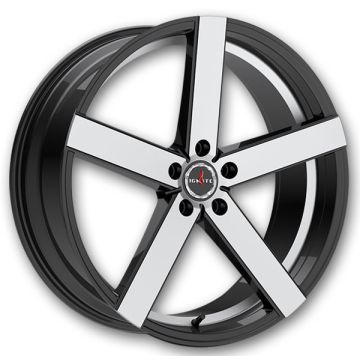 Ignite Wheels Spark 20x8.5 Gloss Black Machined 5x114.3 +35mm 74.1mm