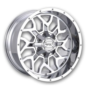 Impact Off-Road Wheels 813 20x10 Chrome 6x139.7/6x135 -12mm 106.1mm