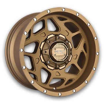 Impact Off-Road Wheels 822 17x9 Bronze 5x139.7/5x127 -12mm 87.1mm