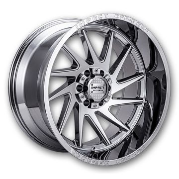 Impact Off-Road Wheels 824 22x12 Chrome 6x139.7/6x135 -44mm 106.1mm