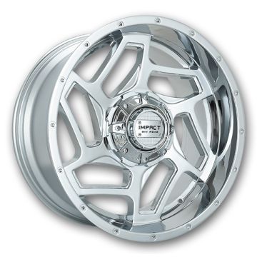 Impact Off-Road Wheels 826 20x10 Chrome 6x139.7/6x135 -12mm 106.1mm