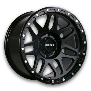 Impact Off-Road Wheels 883 17x9 Satin Black 5x127 -12mm 78.1mm