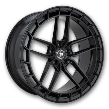 Impact Racing Wheels 611 20x9 Gloss Black 5x114.3 +35mm 73.1mm