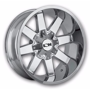 Ion Wheels 141 20x12 Chrome 8x180 -44mm 124.1mm