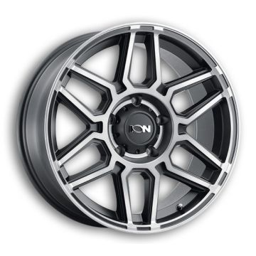 ION Wheels 146 17x9 Matte Black with Machined Dark Tint 5x127 +0mm 78.1mm