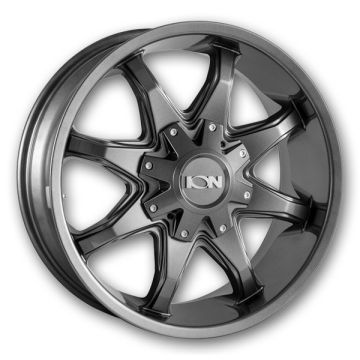 Ion Wheels 181 17x9 Graphite 8x165.1/8x170 +18mm 130.8mm