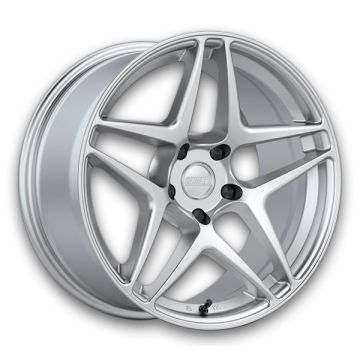 Kansei Wheel Wheels Astro 19x9.5 Hyper Silver 5x112 +12mm 66.56mm