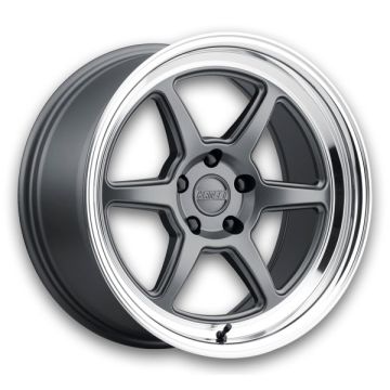 Kansei Wheel Wheels Roku 18x9 Matte Grey Machine Lip 5x120 +12mm 72.56mm