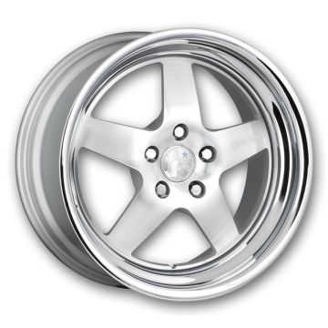 Klutch Wheels SL5 18x9.5 Silver Machined 5x114.3 +35mm 73.1mm