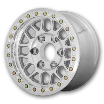 KMC Wheels Grenade Desert 17x8.5 Machined  +0mm 72.6mm