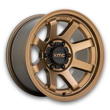 KMC Wheels Trail 17x8.5 Matte Bronze 6x120 +0mm 66.9mm