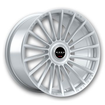 Koko Kuture Wheels Urfa FF 24x11.5 Gloss Silver 5x130 +15mm 84.1mm