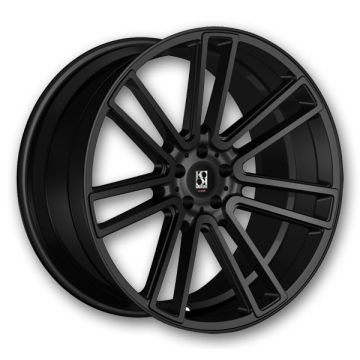 Koko Kuture Wheels Massa 7 20x8.5 Black 5x120 20mm 72.56mm