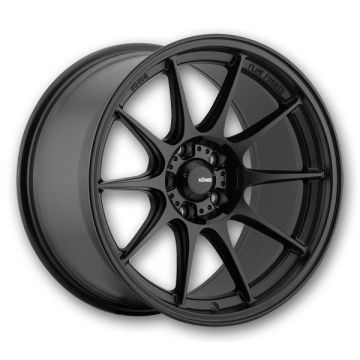 Konig Wheels Dekagram 19x10.5 Semi-Matte Black 5x114.3 +23mm 73.1mm