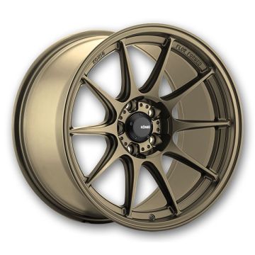 Konig Wheels Dekagram 15x8 Gloss Bronze 4x100 +25mm 73.1mm