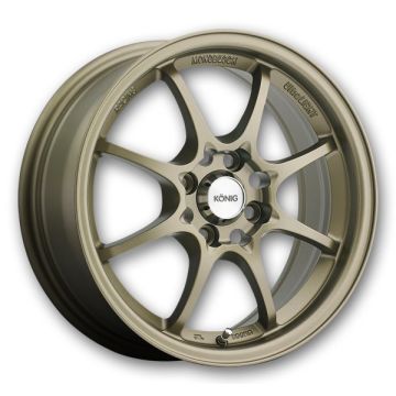 Konig Wheels Helium 15x6.5 Bronze 4x100 +40mm 73.1mm