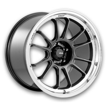 Konig Wheels Hypergram 15x7.5 Metallic Carbon W/ Machined Lip 4x100 +35mm 73.1mm