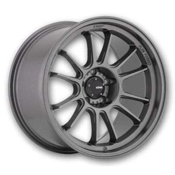 Konig Wheels Hypergram 15x8.5 Matte Grey 4x100 +25mm 73.1mm