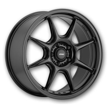 Konig Wheels Lockout 16x7.5 Gloss Black 5x100 +45mm 73.1mm