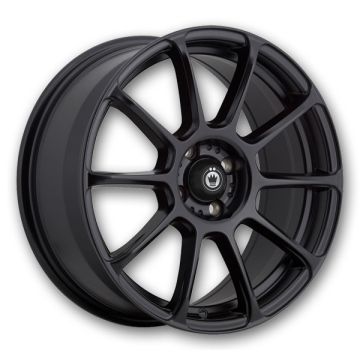 Konig Wheels Runlite 18x8 Matte Black 5x108 +45mm 73.1mm