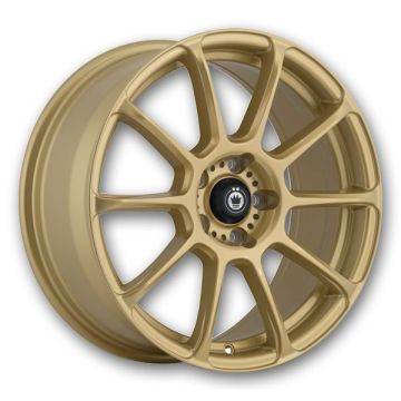 Konig Wheels Runlite 18x8 Gold 5x108 +45mm 73.1mm