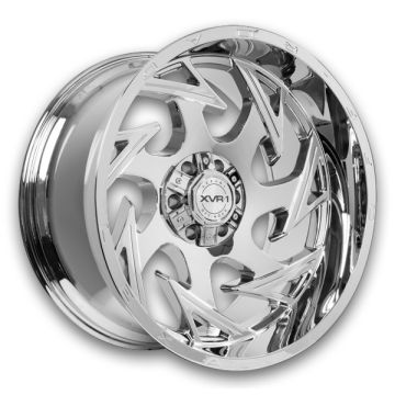 Lexani Offroad XVR-1 Wheels Insane 20x10 Full Chrome 6x135/5x139.7 +18mm 74.1mm