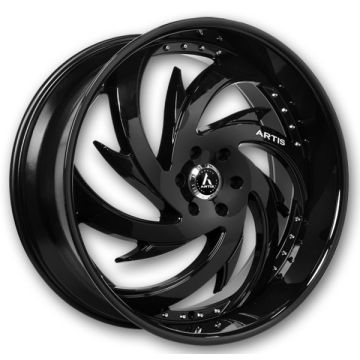 Artis Wheels Spada 26x10 Full Gloss Black 5x130 +20mm 74.1mm