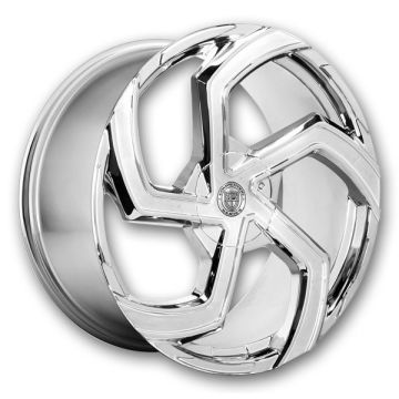 Lexani Wheels Swift 20x10 Full Chrome  +15mm 74.1mm