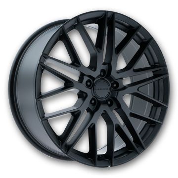Liquid Metal Wheels Fin 20x8.5 Satin Black 5x114.3 +40mm 73.1mm
